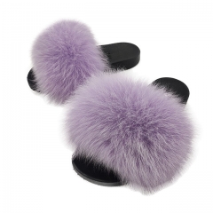 Hot selling slide vendor fuzzy slippers slides shoes fur with low price
