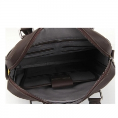 Men Genuine Leather Briefcase