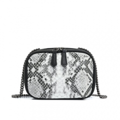 Ladies' PU bags with snake embossed pattern