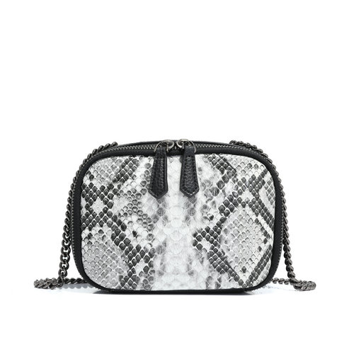 Ladies' PU bags with snake embossed pattern