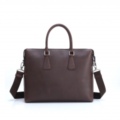 Men's leather briefcase