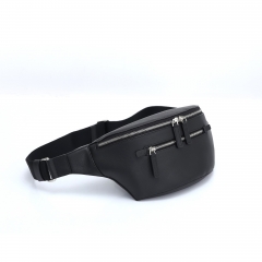 Men's leather waist bag