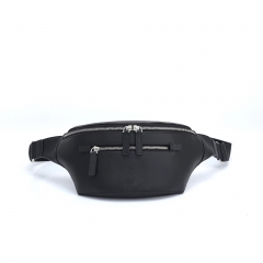 Men's leather waist bag