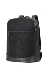 Leather& Fabric backpack