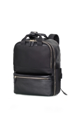 Leather & Fabric backpack