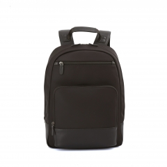 Leather& Fabric backpack