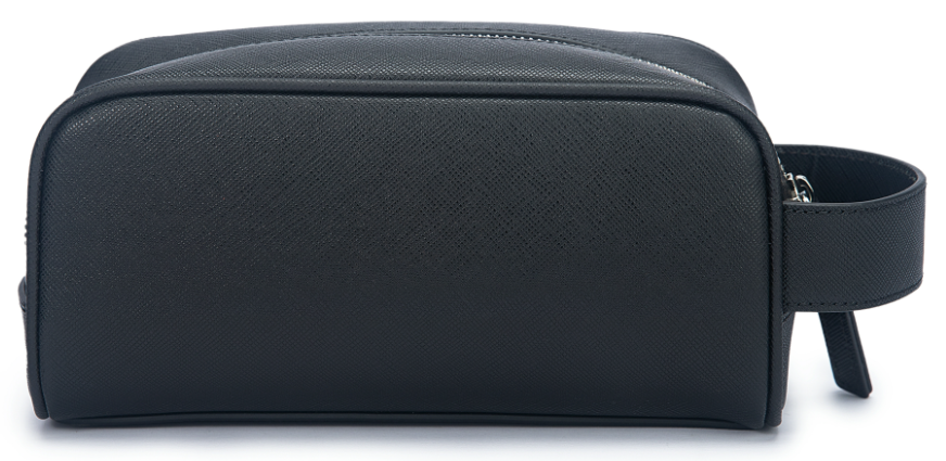 Leather toiletry bag