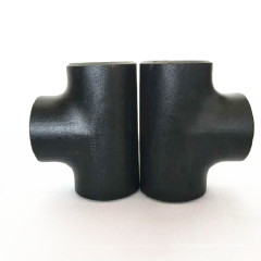 API5L Black Seamless Pipe Fitting Equal Carbon Steel Tee