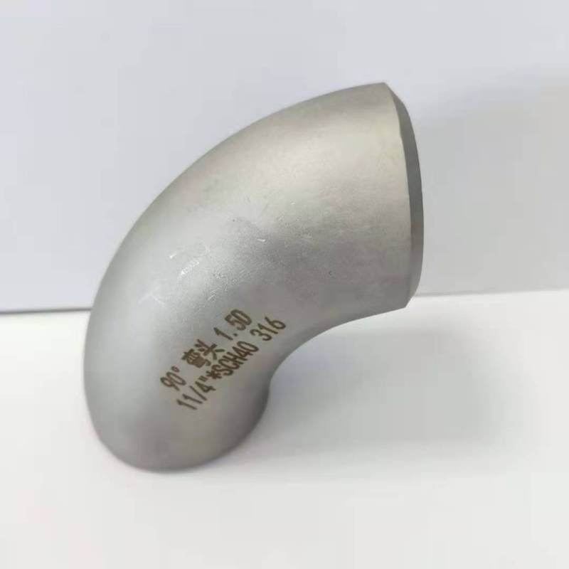 DIN Pn10 Pn6 304 316 1/2" 304 316 Butt Welded 90 Degree Lr Pipe Fitting Stainless Steel Elbow