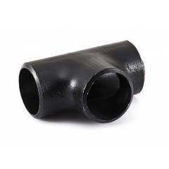 4 Inch BS EN 10253-2 Butt Weld Equal Carbon Steel Pipe Fitting Tee