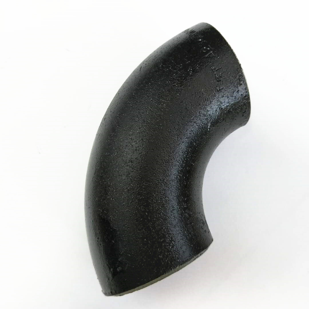 ASTM A106 GRB Black Painted Carbon Steel 45 Degrees Pipe Fittings Elbow