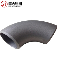 ASTM A234 Wpb/A105/ASME B16.9/En/DIN/JIS/ISO Углеродистая сталь для сварки встык, локоть