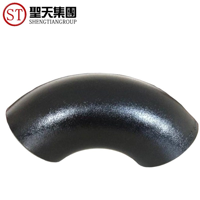 Carbon Black Steel A234 Wpb 90 Degree Sch40s Pipe Fitting Elbow