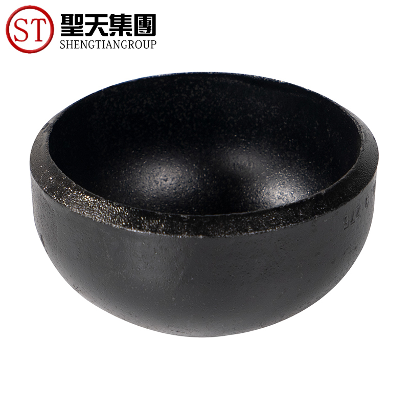 Sch40 90 Degree Carbon Steel Pipe Fitting Cap