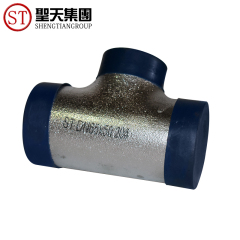 DN450 Carbon steel Seamless BW Pipe Fitting Tee