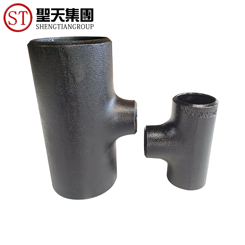 DN450 Carbon steel Seamless BW Pipe Fitting Tee