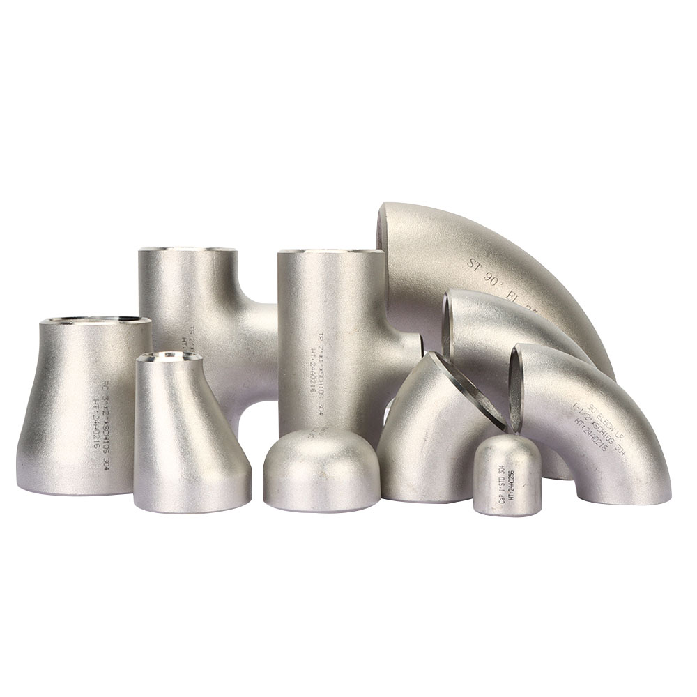 Stainless steel butt welded pipe fittings
