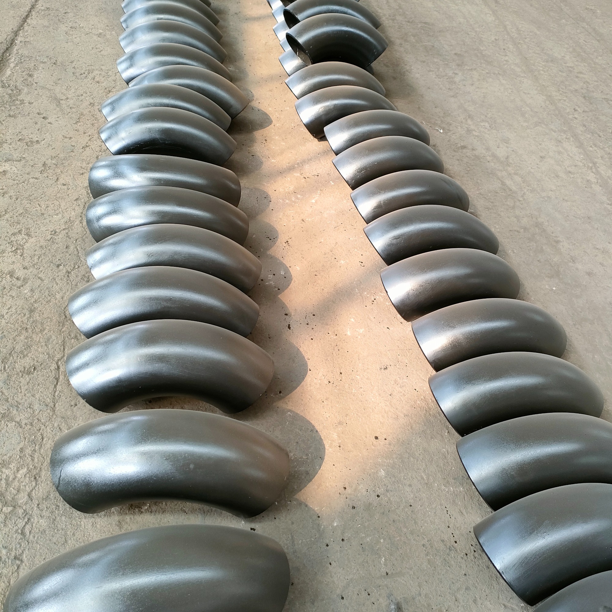 What is the testing method for butter weld elbow after corrosion