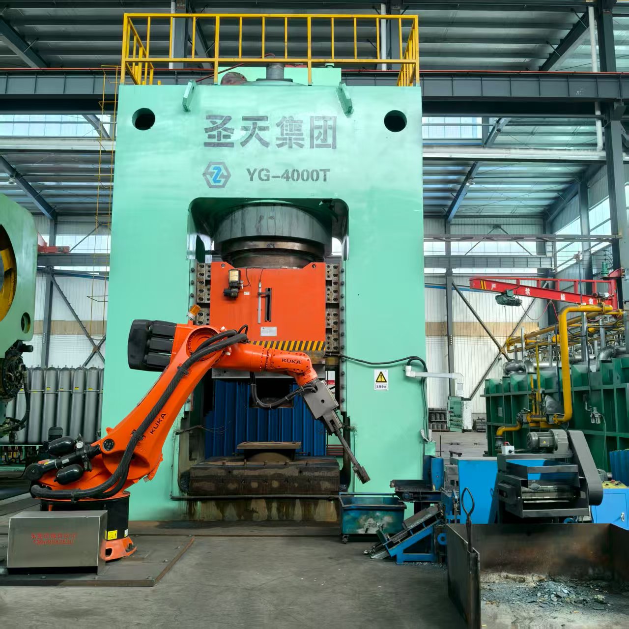 Shengtian Group Introduces State-of-the-Art Fully Automated Flange Production Line