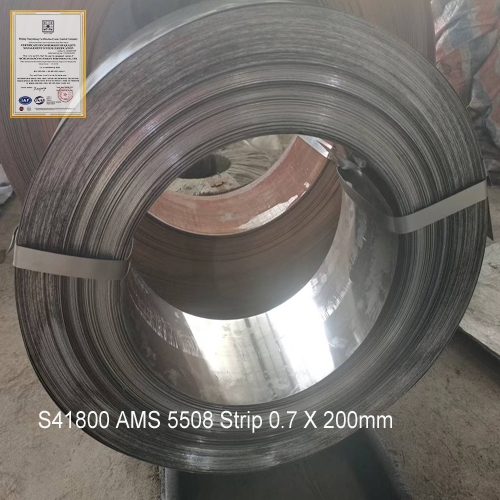 UNS S41800 | AMS 5508 Stainless Steel Strip