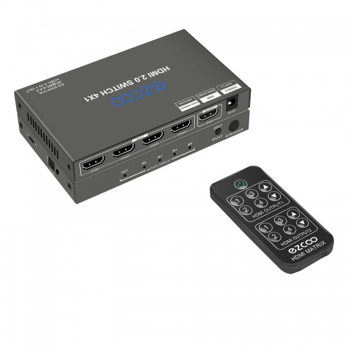 4k60 HDMI Switch 4 IN 1 OUT, Dolby Vision ,Scaling out, Optical Audio Breakout,CEC