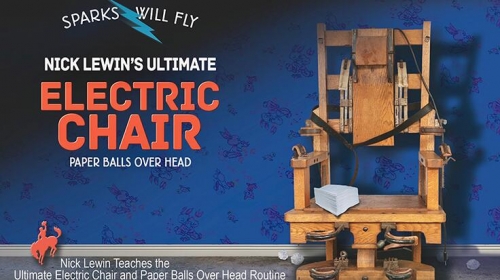 Nick Lewin's Ultimate Electric Chair and Paper Balls Over Head