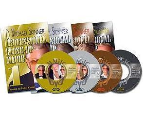 Michael Skinner Close Up Professional Magic vol.1-4