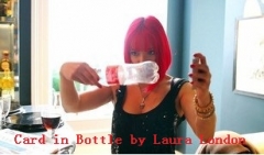 Card in Bottle by Laura London