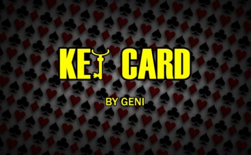 KEY CARD BY GENI