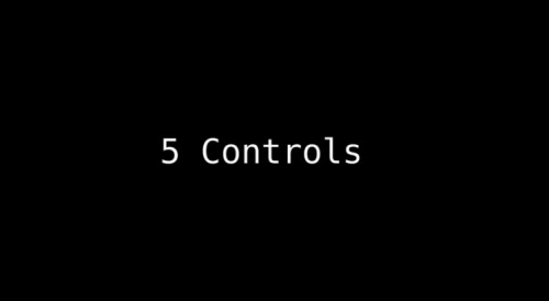 5 Controls by Sleightly Obsessed