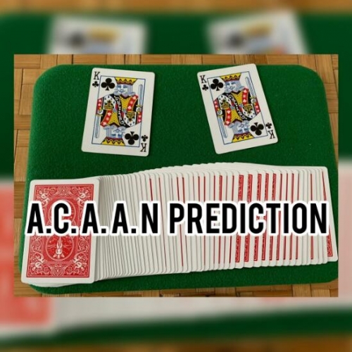 A.C.A.A.N PREDICTION BY CRISTIAN CICCONE