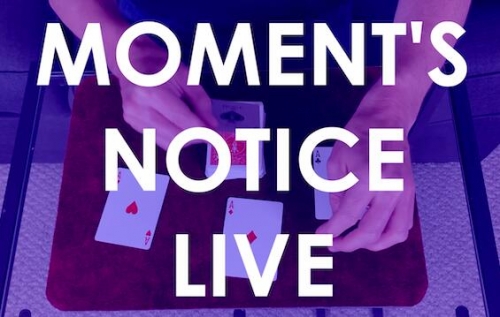 Moment's Notice Live by Cameron Francis