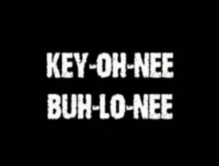 Key-Oh-Nee Buh-Lo-Nee by Jeff Stone