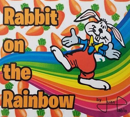 Rabbit On The Rainbow by Juan Pablo