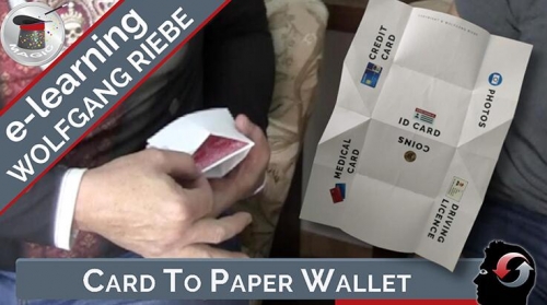 Hans Trixer/Wolfgang Riebe – Card to Paper Wallet