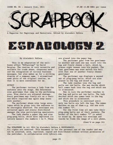 Scrapbook Issue 4 by Alexander de Cova