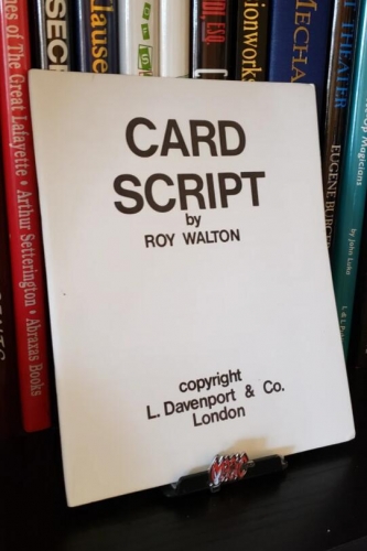 Roy Walton – Card Script