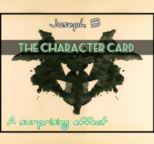 THE CHARACTER CARD by Joseph B