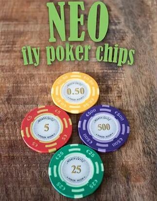 Neo Fly Poker Chips by Leo Smetsers