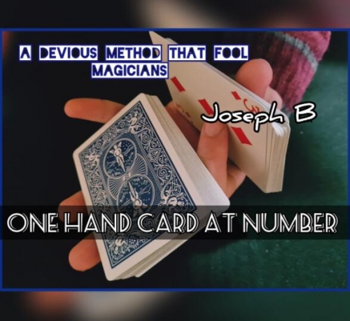 ONE HAND CARD AT NUMBER by Joseph B
