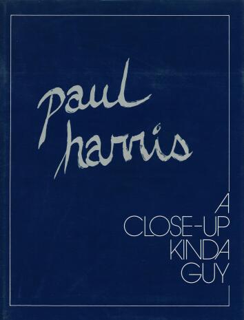 A Close-up Kinda Guy by Paul Harris