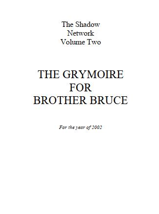 Bruce Barnett - The Grymoire for Brother Bruce Volume 2