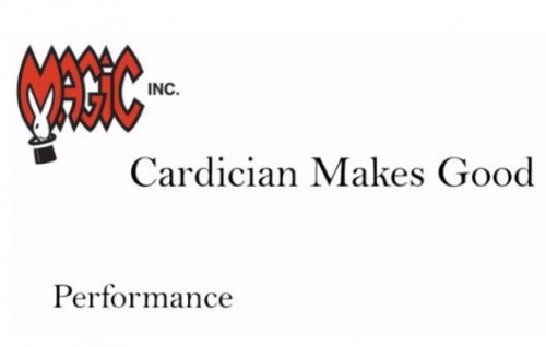 Ed Marlos Cardician Makes Good by Nathan