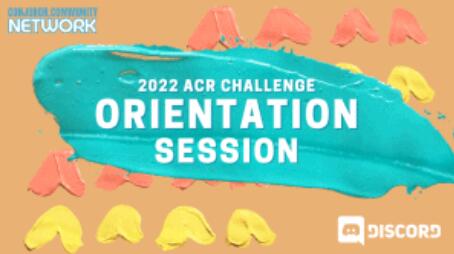 CCC - ACR Challenge: Orientation Session