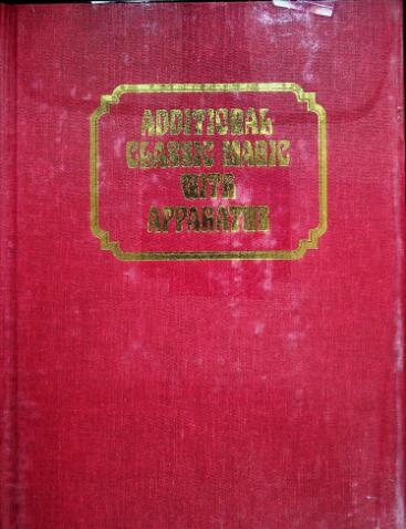 Albo 09 – Additional Classic Magic With Apparatus by Robert J. Albo