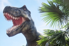 Caminando con el parque de dinosaurios Tyrannosaurus Rex
