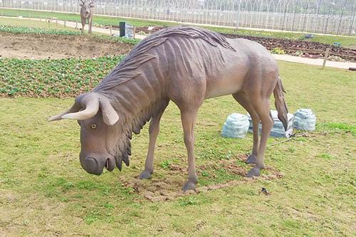 Realistic Animal Model Wildebeest