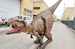 Títere de dinosaurio de tamaño natural T-rex