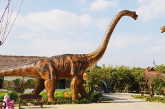 Artificial Long Neck Brachiosaurus Animatronic Dinosaur