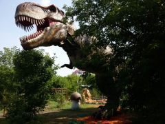 Simulación Dino Large T-rex Statue